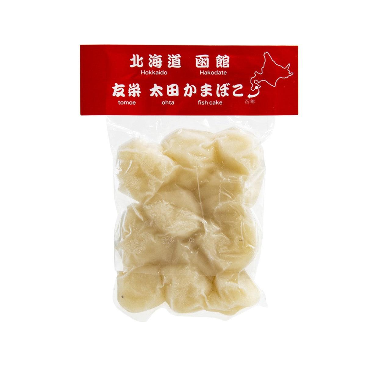 OHTAKAMABOKO plain handmade chigiri kamaboko fish cake in sealed pouch, 150g