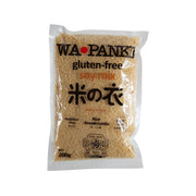 Gluten-free soy mix rice breadcrumbs pouch, front label, 200g