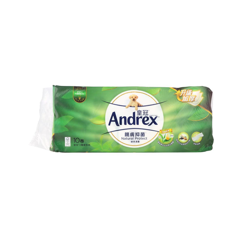 ANDREX Natural Protect Scented 3Ply  (10packs)