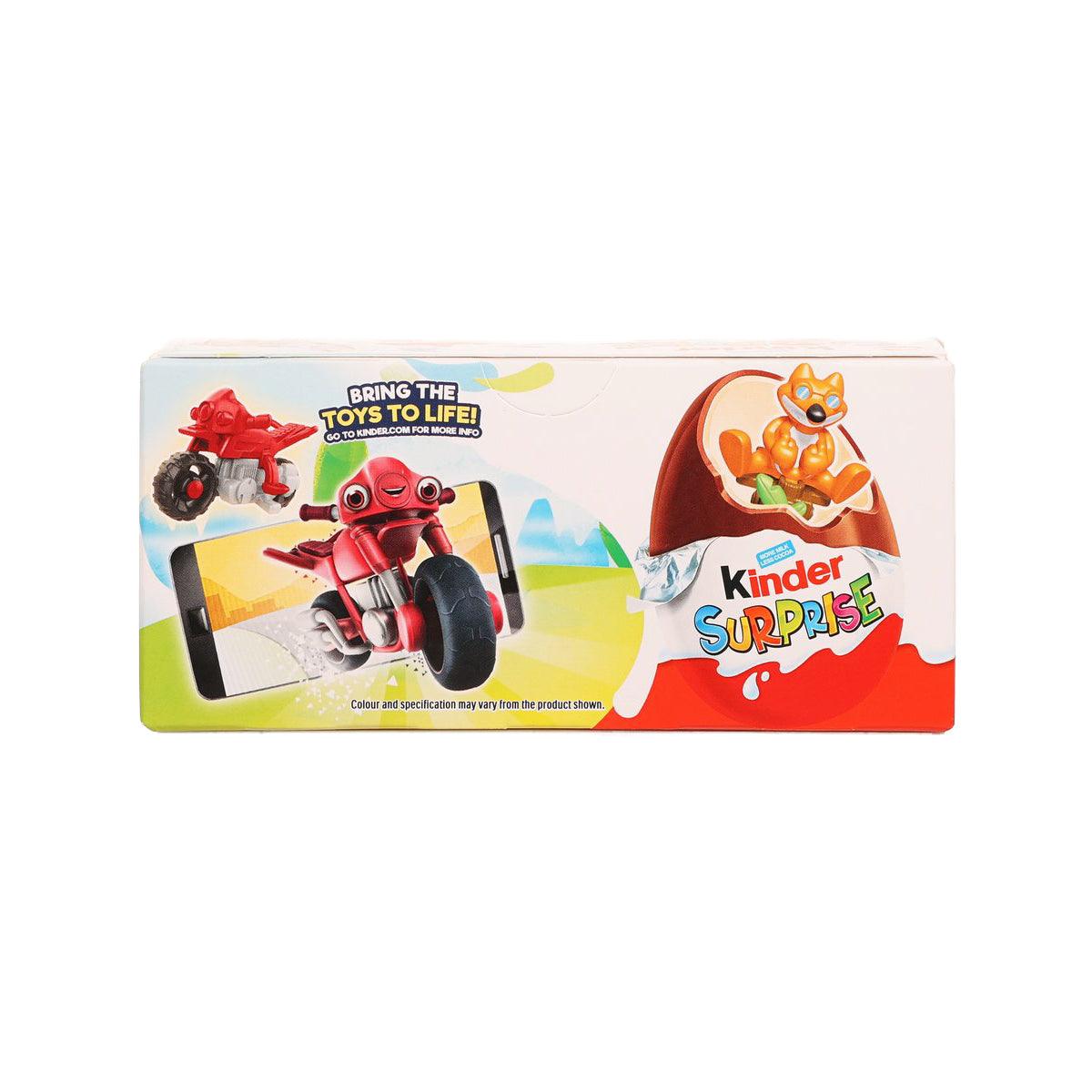 Kinder Surprise milk chocolate Easter egg multipack box with toy-themed graphics