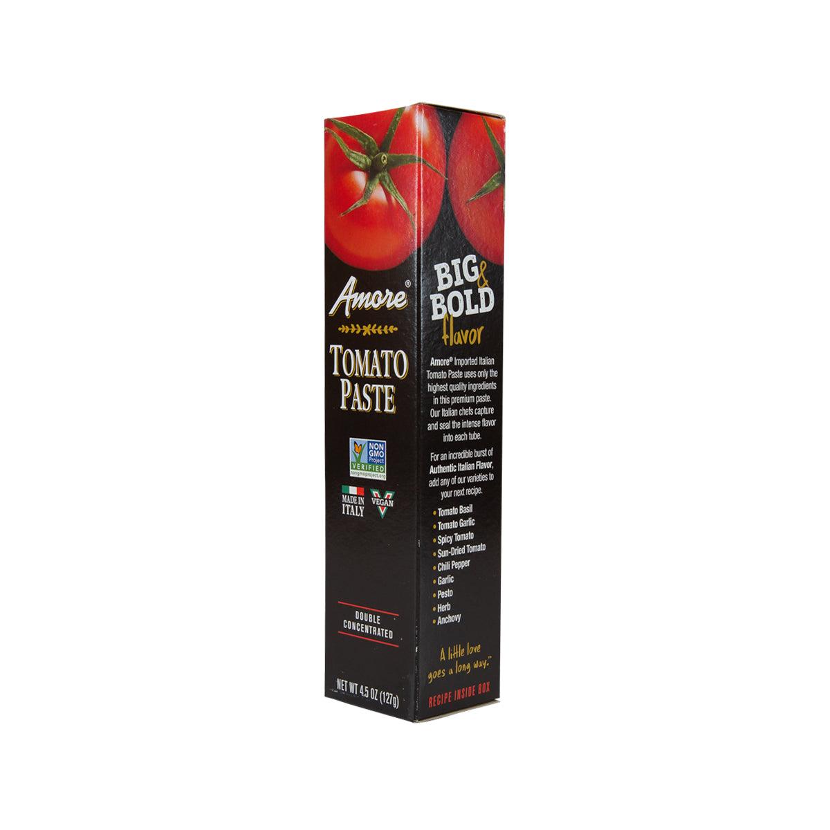 AMORE tomato paste box, Big Bold flavor, double concentrated, 127g