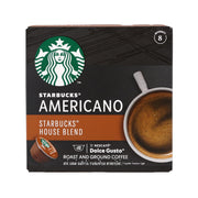 Starbucks House Blend Americano coffee capsules box for NESCAFE Dolce Gusto