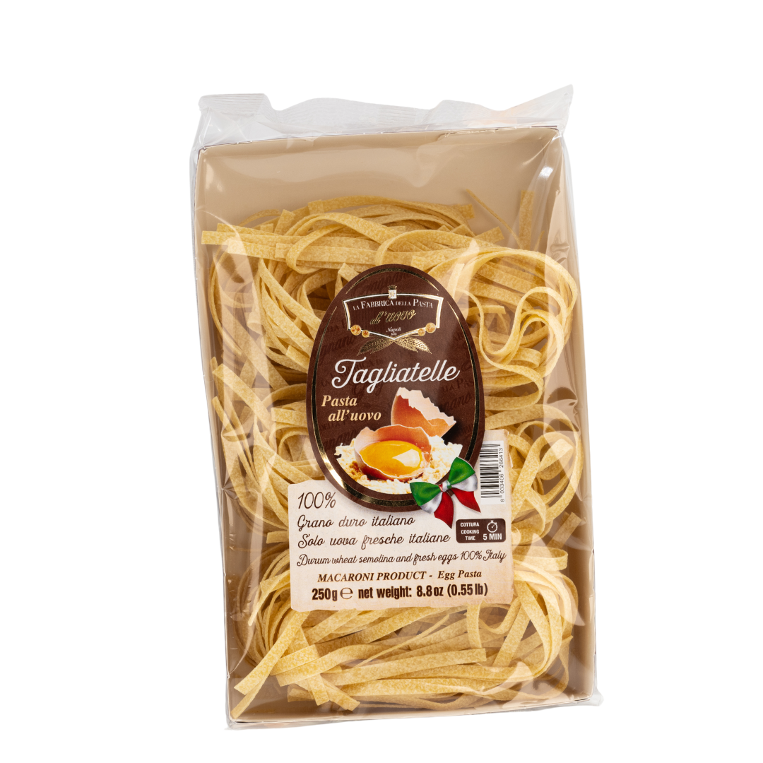 LA FABBRICA DELLA artisanal egg tagliatelle pasta bag, 250g