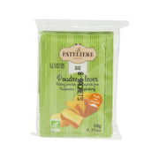 LA PATELIERE organic baking powder sachet, green striped pack, 10g