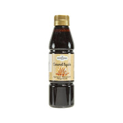 LA PATELIERE liquid caramel syrup bottle, 250 mL, dark amber, gold cap