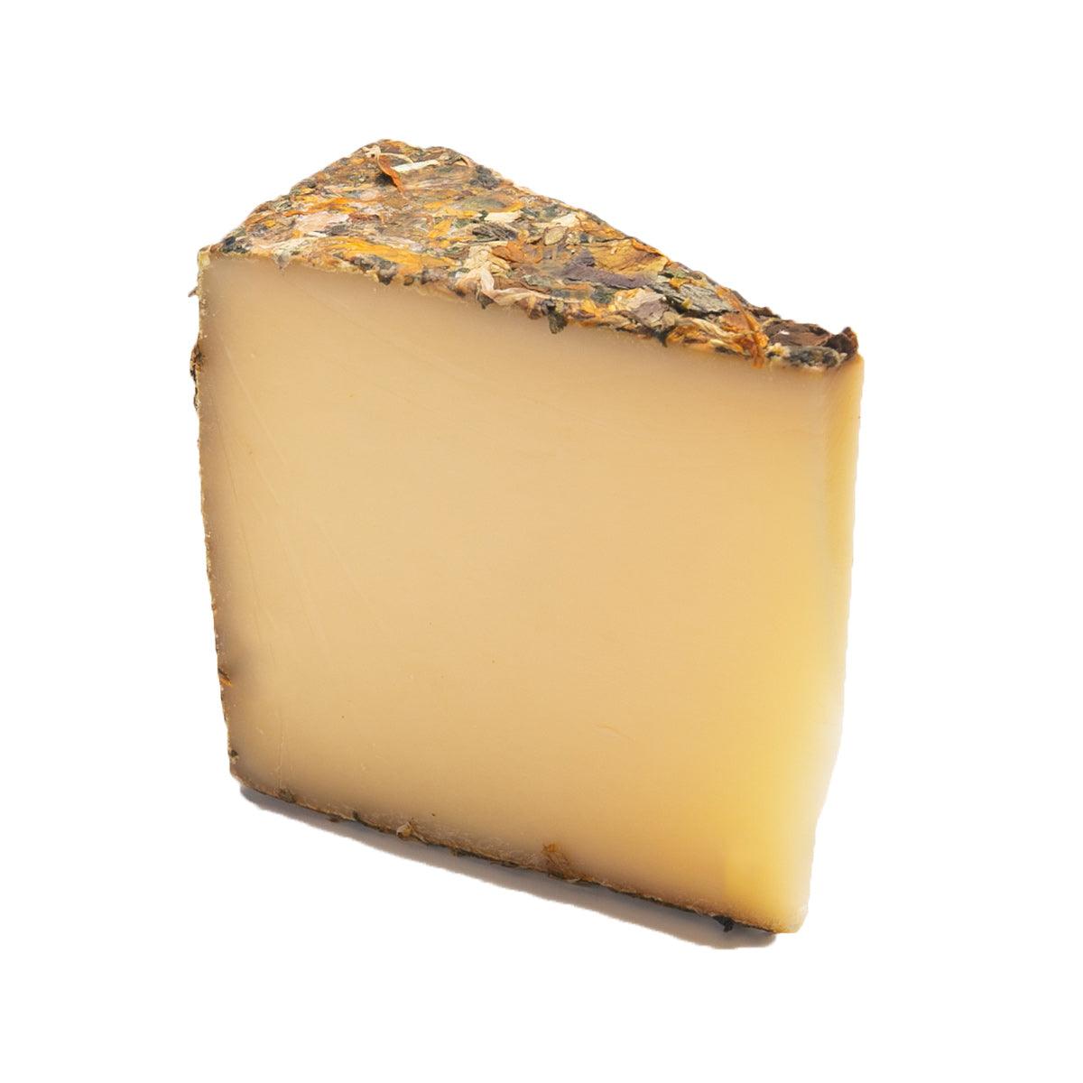 LES FRERES MARCHAND tomme cheese with flower pieces, 150g wedge