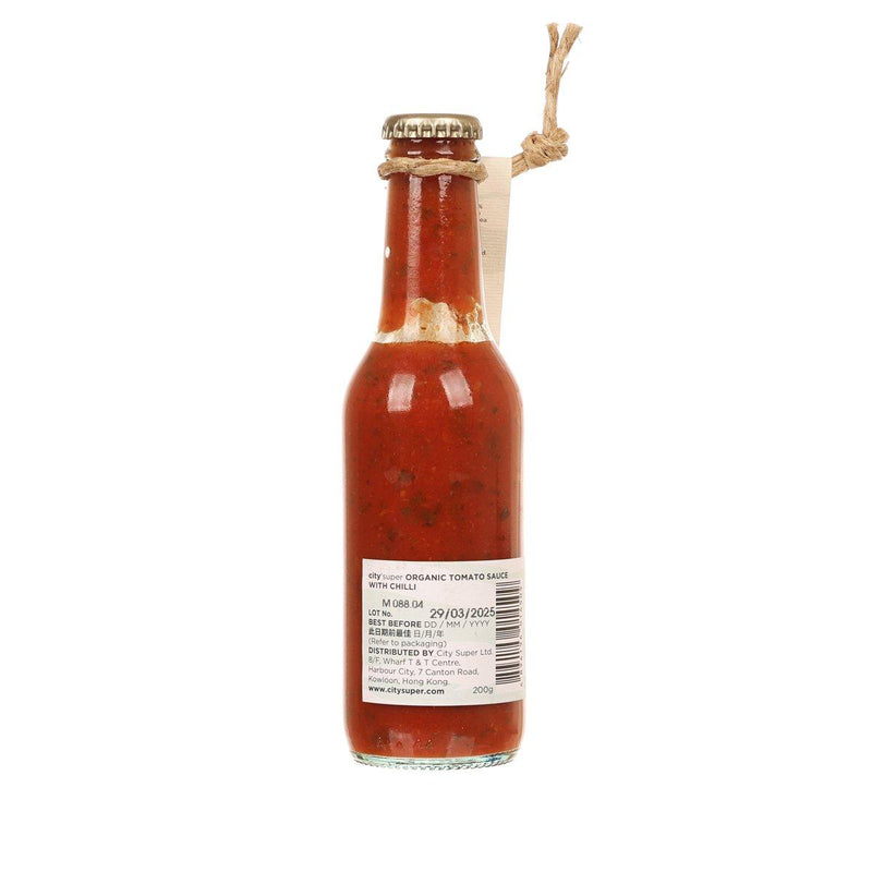 CITYSUPER X PERCHE CI CREDO Organic Tomato Sauce with Chilli  (260g)