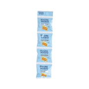 KOIKEYA potato chips multipack, blue bag labeled Okhotsk Salt, 4 x 13g