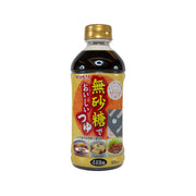 Concentrated noodle sauce bottle, no sugar, gold cap, dark sauce, 500 mL