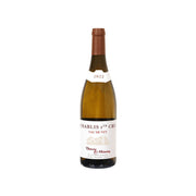 DOMAINE DES MALANDES Chablis 1er Cru Vau de Vey wine bottle with front label