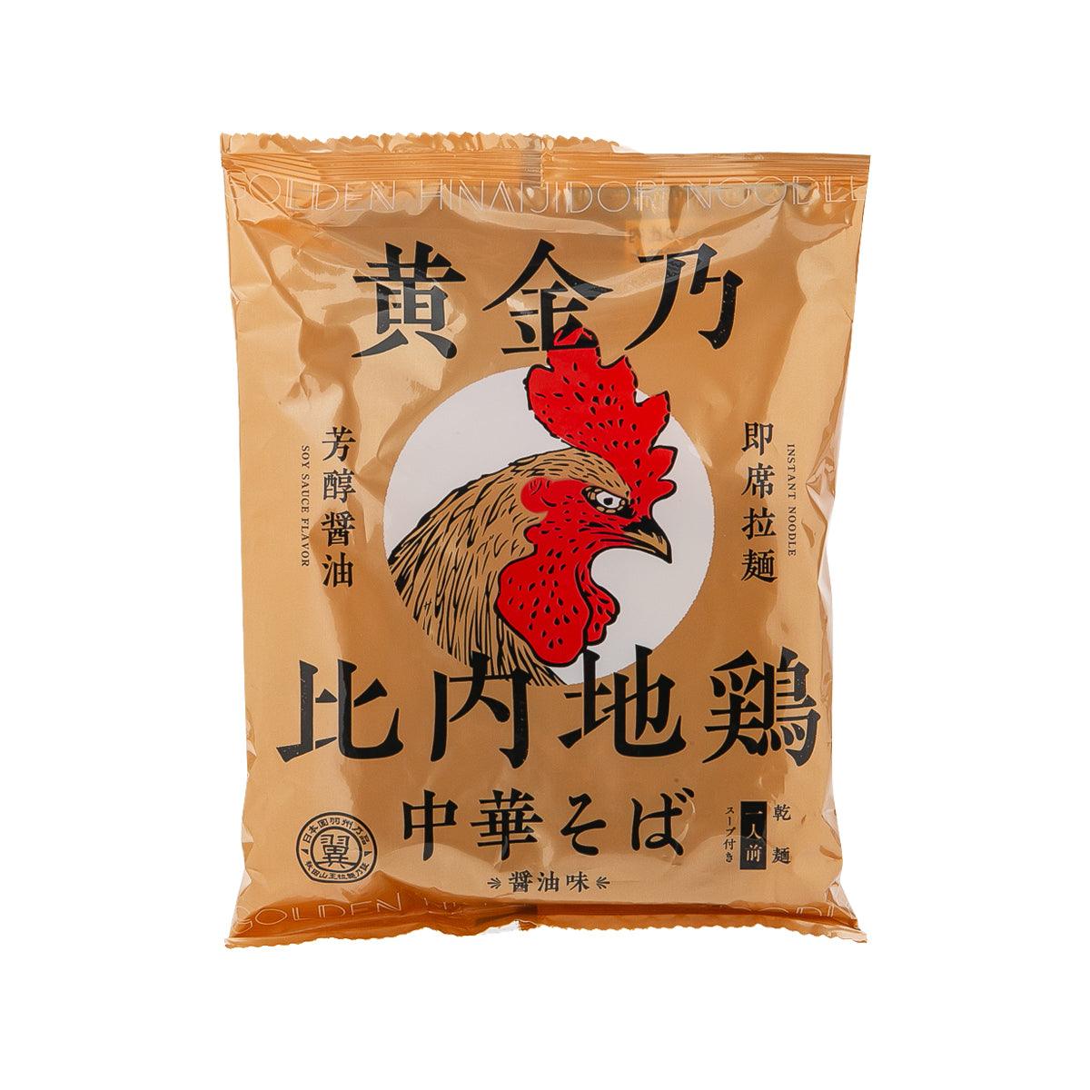 Ramen packet with brown pouch and red rooster illustration, TSUBASA, 120g