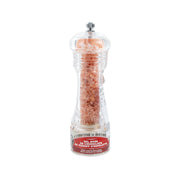 LECOMPTOIRDEMATHILDE Himalayan pink salt grinder with Espelette pepper, clear body
