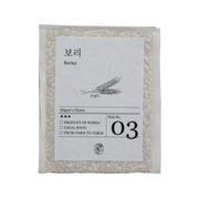MIGAMSCHOICE Korean barley grains, sealed pouch with product label