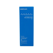 BODYLUV Vita Puresome shower head retail box, blue with front branding