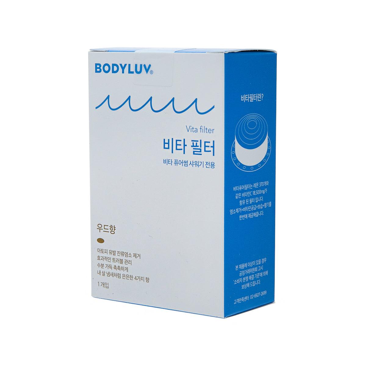 Vita filter replacement cartridge box with blue side panel and swirl logo