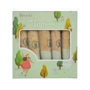 Seaweed pork floss egg rolls gift box, clear window with five rolls