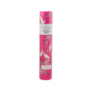 Handmade shortbread tube with chocolate chips, pink flamingo design, 250g
