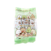 KYODA Sumikko Gurashi seaweed brown rice roll pouch, green packaging with cute characters