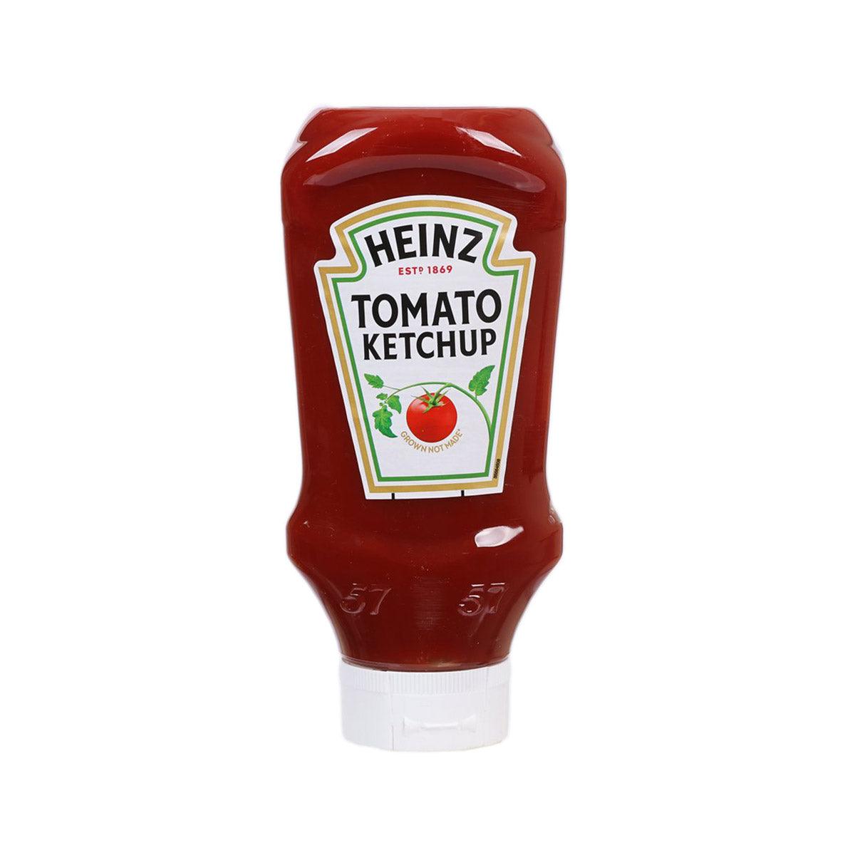 HEINZ Tomato Ketchup bottle, red squeeze bottle with white cap, 650 g
