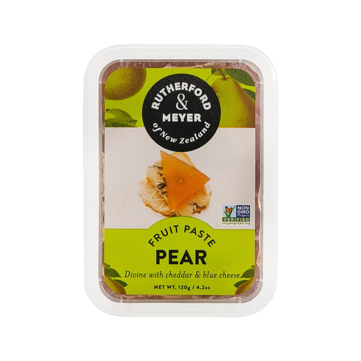 RUTHERFORD&MEYER Pear fruit paste, 120g tub with clear lid