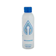 Refillable electrolyte water bottle with blue cap, PATHWATER, 600 mL