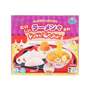 KRACIE Ramen DIY candy kit box, purple front with ramen and egg illustrations