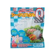 Sea crystal seaweed noodle crispy snack pouch, front view in blue packaging, 70g