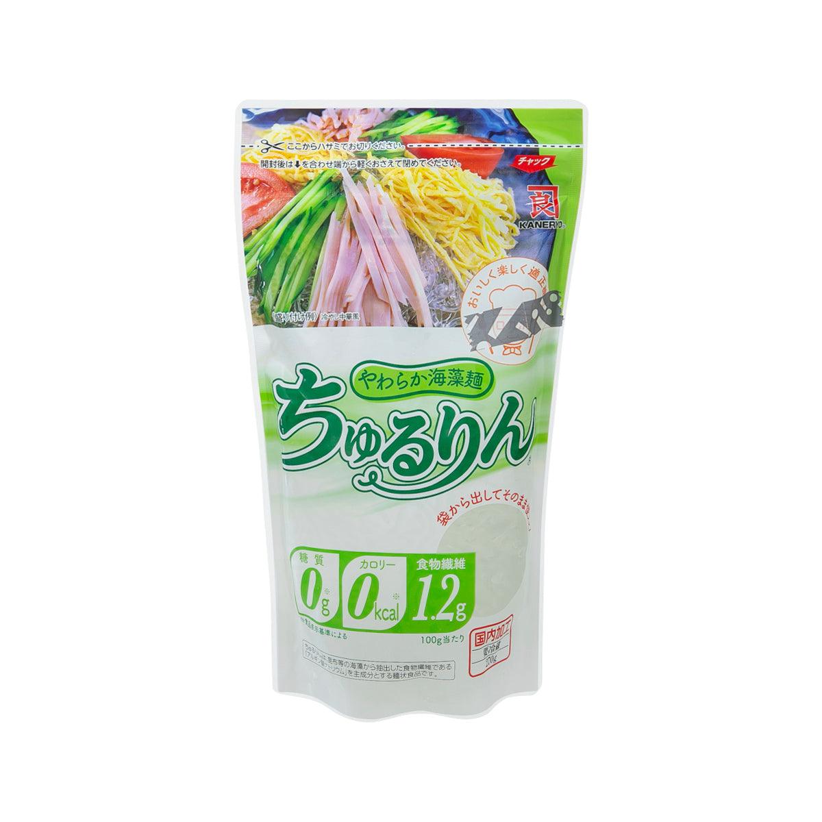 Chururin seaweed noodle pouch, green label, 270 g