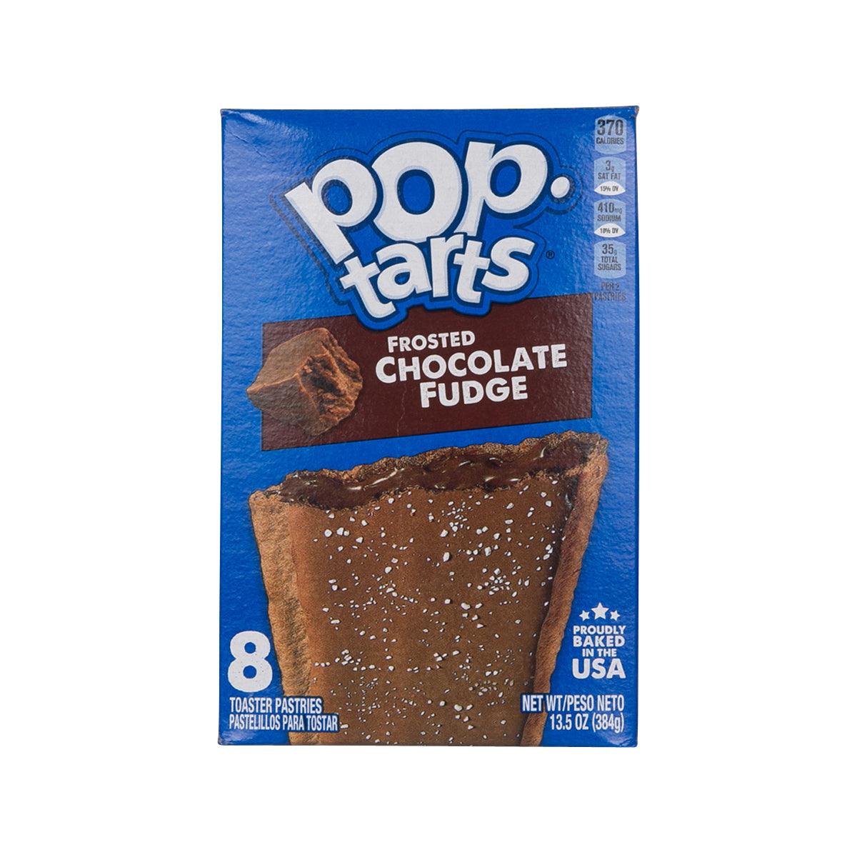 KELLOGG'S Pop-Tarts Frosted Chocolate Fudge toaster pastries box, 8 count