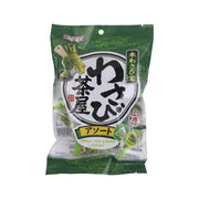 KASUGAI wasabi peas and beans pouch, green bag with front label