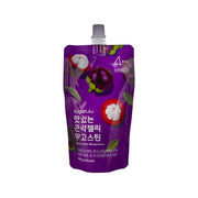 Mangosteen konjac jelly drink pouch with flip-top spout, 150g
