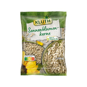 KLUTH raw sunflower seed bag, 250g, green package with visible kernels