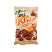 Apricot dried fruit snack bag, 150 g, with apricots shown on package