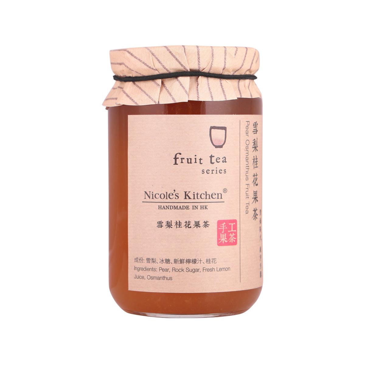 NICOLE'S KITCHEN pear osmanthus fruit tea jar, 400g