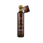 Extra virgin olive oil bottle, gold cap and Leccino label, 500 mL
