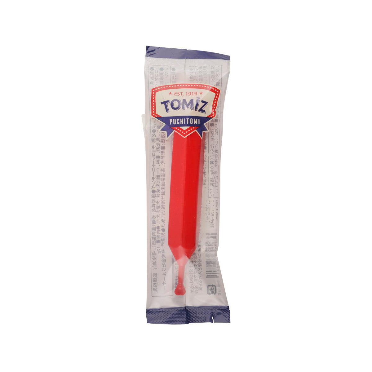 TOMIZAWA red decorating chocolate pen in sealed pouch, 12 g