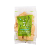 ITOKEN rice cracker bag with green front label, salt-flavored crisp crackers