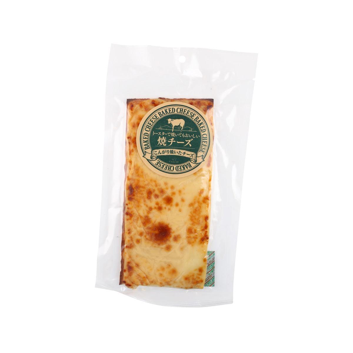NAKADAI baked cheese with fish meat, rectangular slice in clear bag