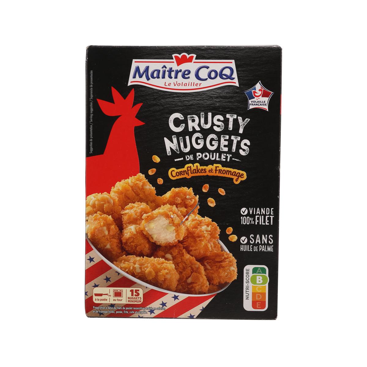 Maitre Coq Crusty chicken nuggets box, 380g, breaded chicken pieces