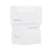 White BODYLUV Vita Pure shower filter pouch with blue wavy logo and baby powder label