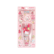 SKATER Hello Kitty training chopstick set with pink case, cartoon design