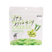 KAMEYA Izu Wasabi Cheese pouch with green wasabi flavor graphic