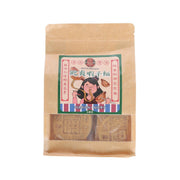 Seafood abalone noodles pouch with printed label