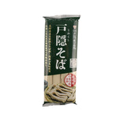 OBINATA Togakushi soba noodles pack, green front with noodle photo and label