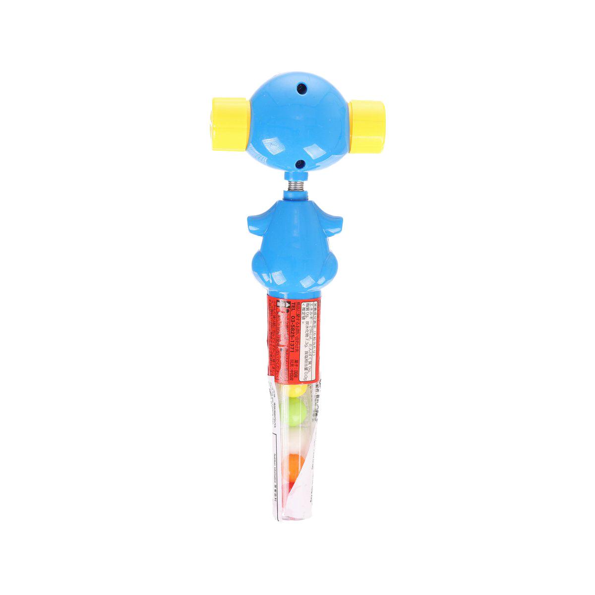 WAKAMATSUYA animal toy chewing gum dispenser, blue seal head and yellow side arms