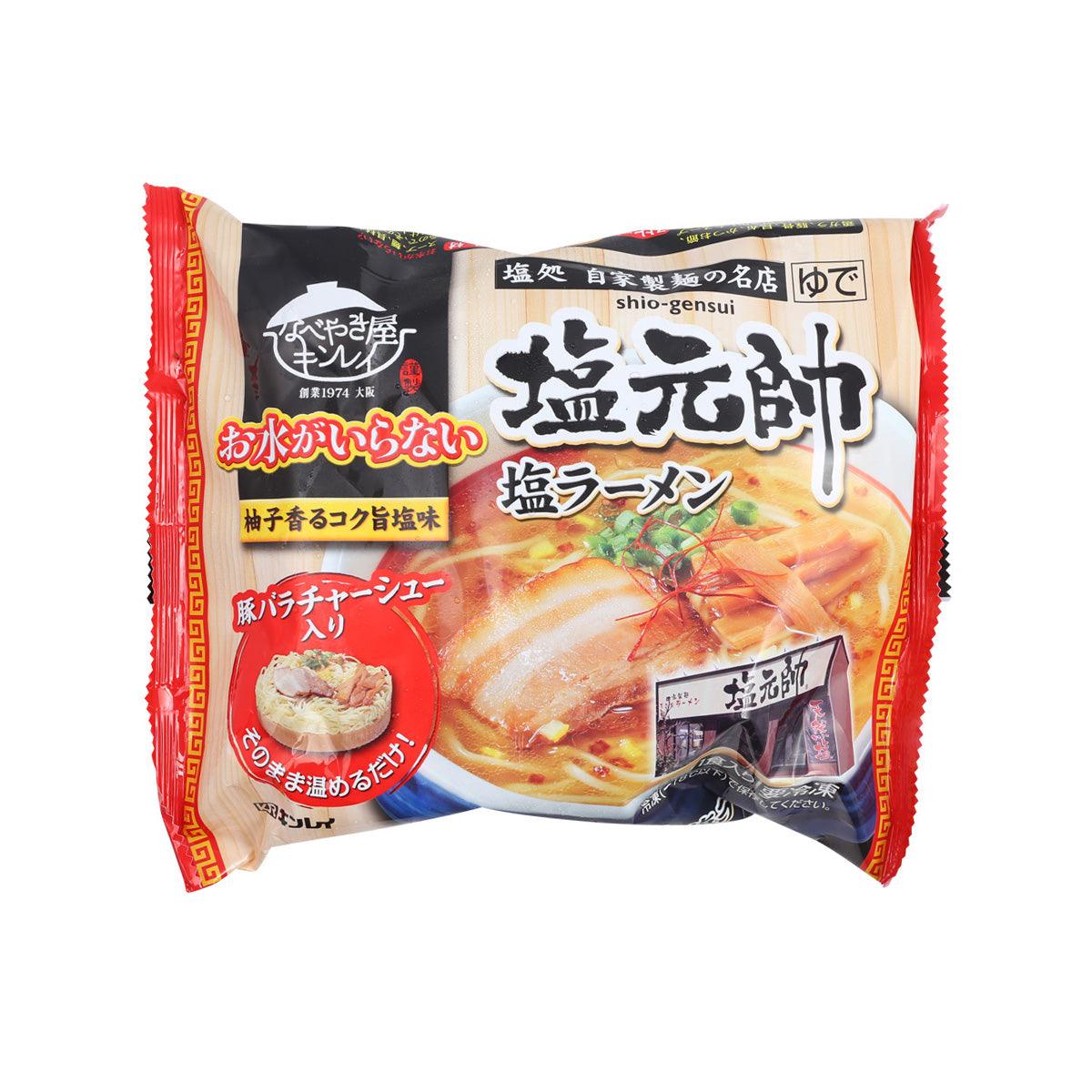 KINREI salt ramen seasoning pack, 491g, red-and-black front label