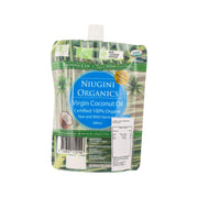 NIUGINI ORGANICS virgin coconut oil pouch, 300 mL, with spout cap