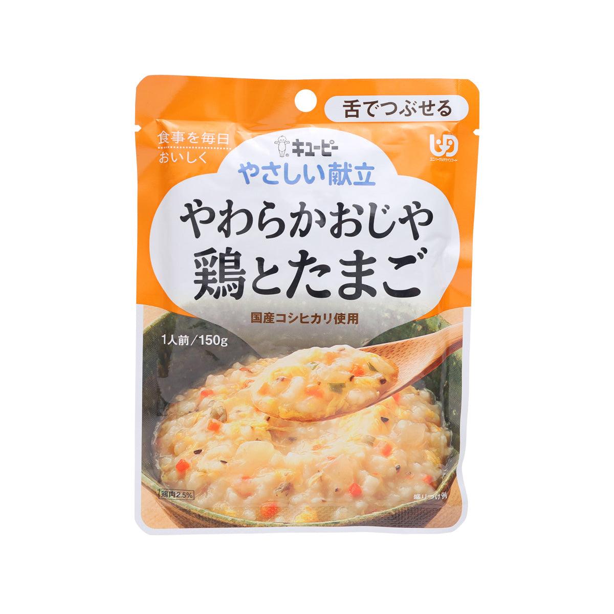 KEWPIE soft rice meal pouch with chicken and egg, 150g