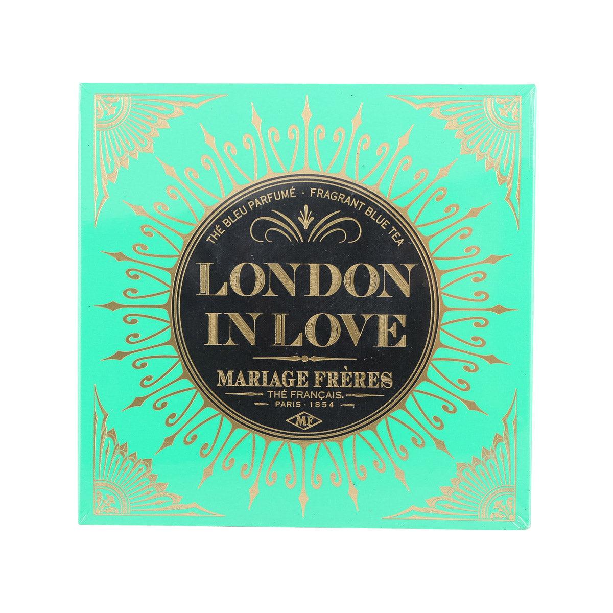 MARIAGE FRERES London in Love blue tea bag box, 30 pcs