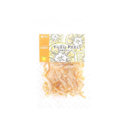TATSUYA Yuzu peel pouch with yuzu peel pieces, front label visible